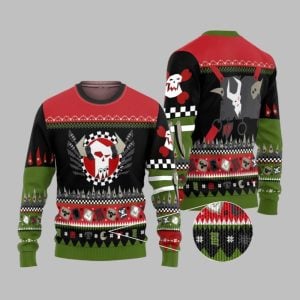 2025 Christmas Warhammer Orks Iconic Ugly Christmas Sweater 1 1