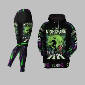 Nightmare Before Christmas Street Walking Combo Hoodie Leggings 2025 Halloween 1 1