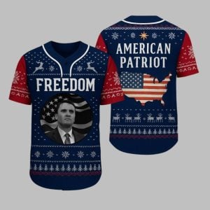 Charlie Kirk Freedom Ameican Patriot Jersey 1 1