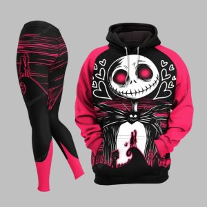 Pink Black Nightmare Combo Hoodie Leggings 2025 Halloween 1 1