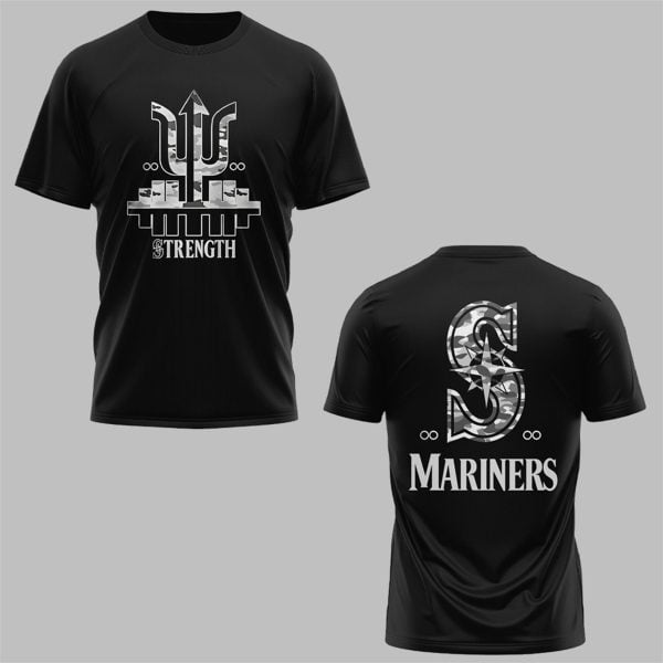 0 2025 Mariners Trident Strength Shirt