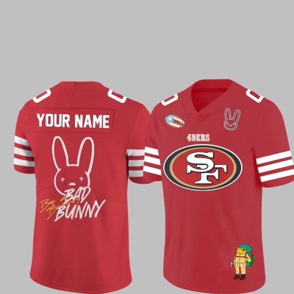 0 2026 Bad Bunny x 49ers Jersey