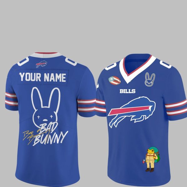 0 2026 Bad Bunny x Bills Jersey