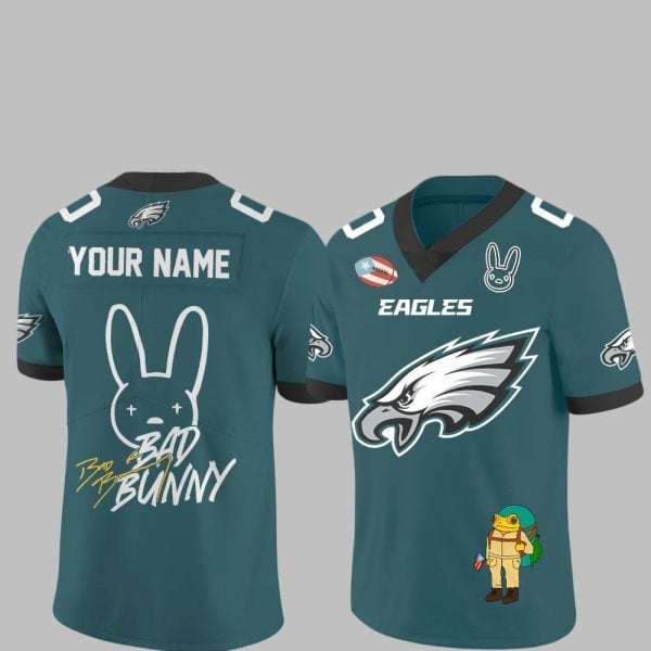 0 2026 Bad Bunny x Eagles Jersey