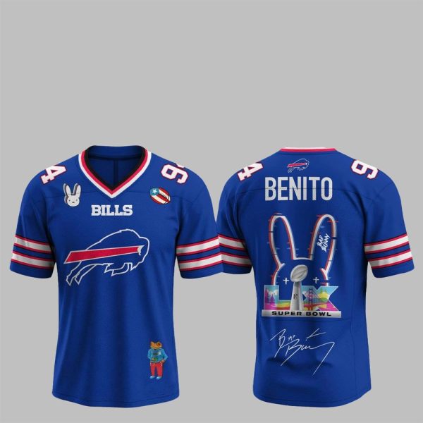 0 2026 Bills x Bad Bunny Jersey