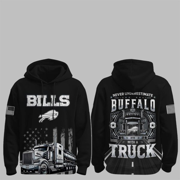 0 Bills Truck Driver Appreciation Night Game 2025 Hoodie