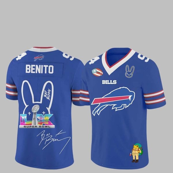 0 Bills x Bad Bunny Signature 2026 Jersey