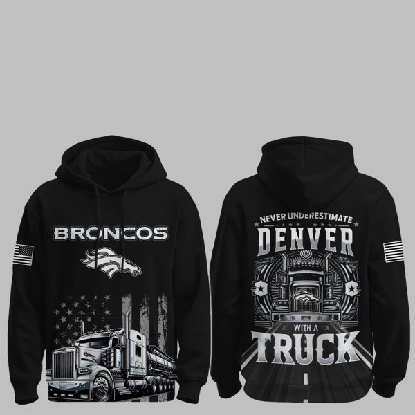 0 Broncos Truck Driver Appreciation Night Game 2025 Hoodie