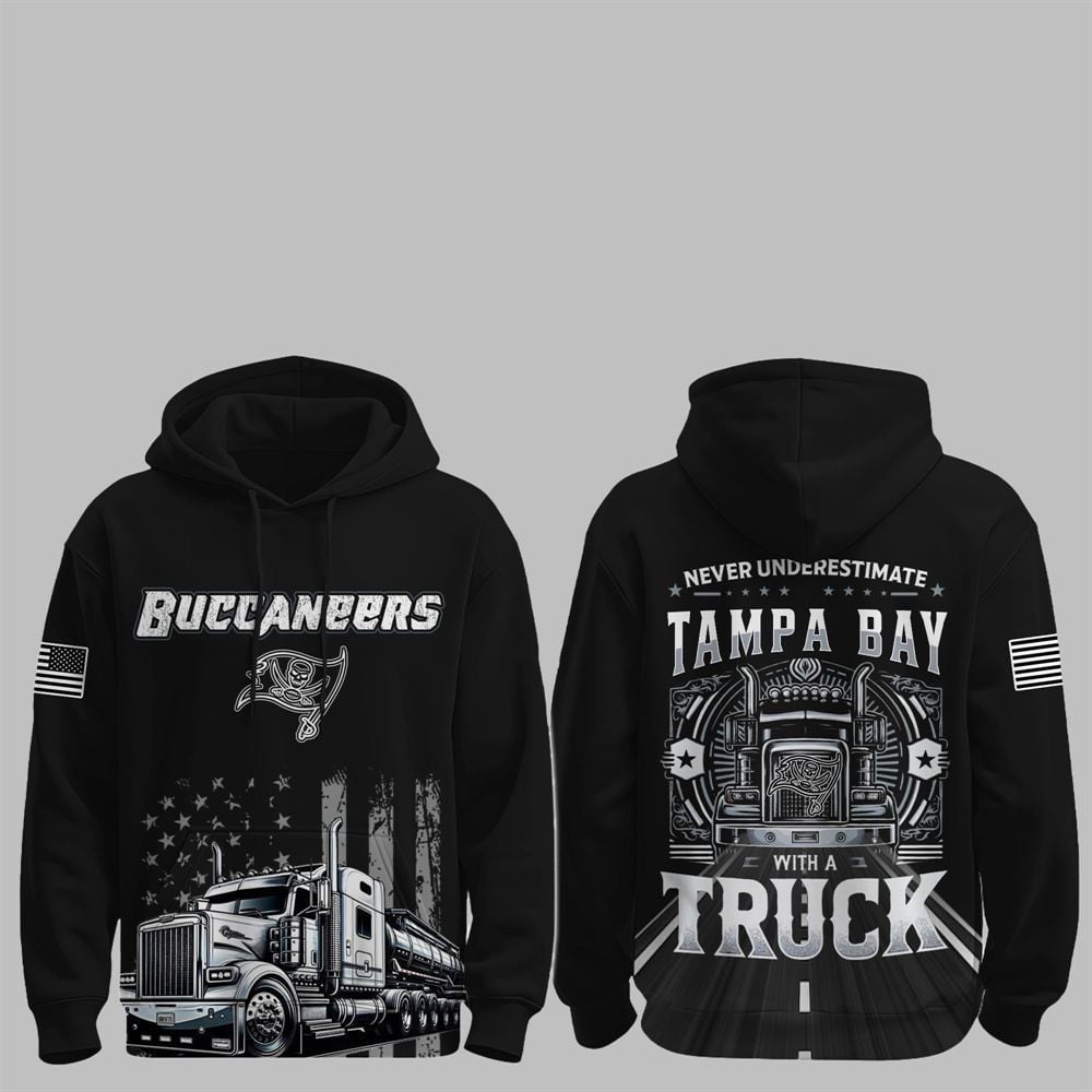 0 Buccaneers Truck Driver Appreciation Night Game 2025 Hoodie 0 Buccaneers Truck Driver Appreciation Night Game 2025 Hoodie