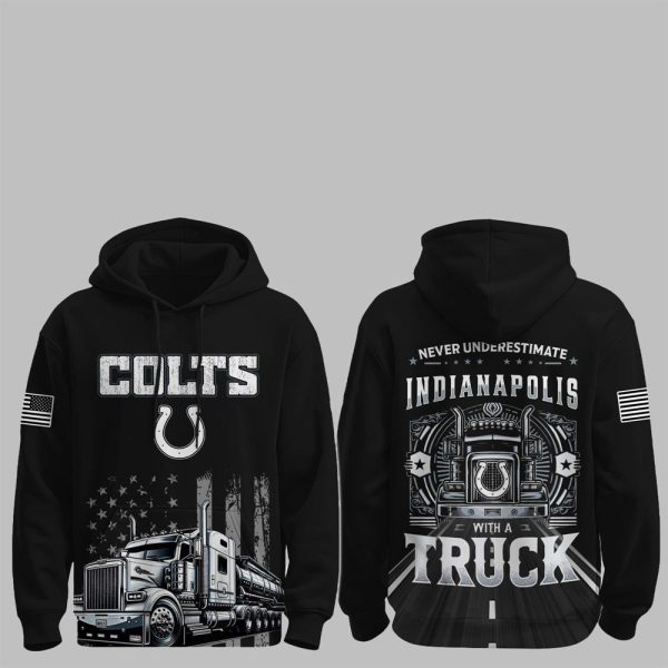 0 Colts Truck Driver Appreciation Night Game 2025 Hoodie