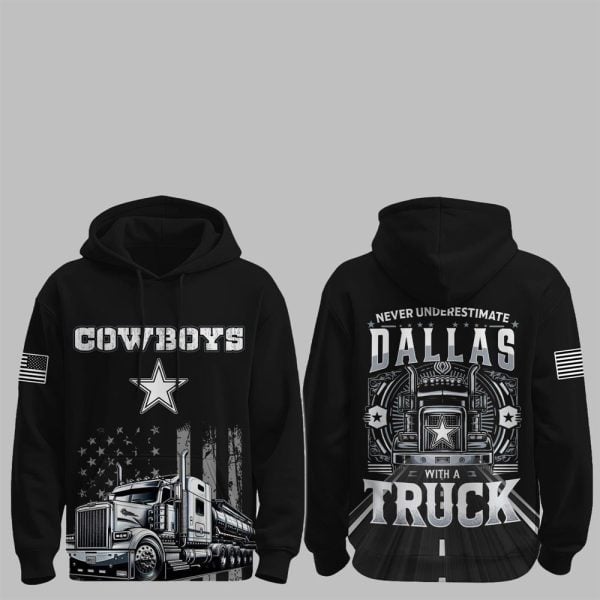 0 Cowboys Truck Driver Appreciation Night Game 2025 Hoodie