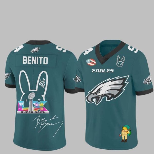 0 Eagles x Bad Bunny Signature 2026 Jersey