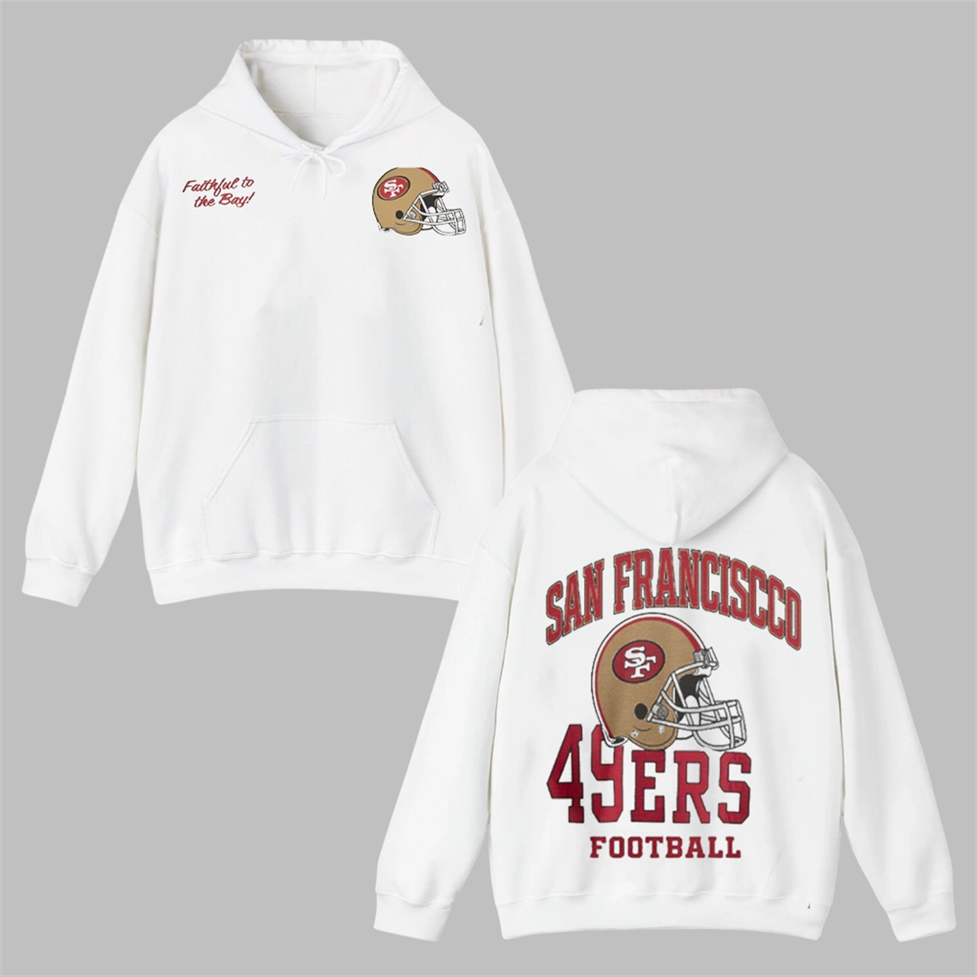 0 Fred Warner 49ers Faithful to the Bay Hoodie 0 Fred Warner 49ers Faithful to the Bay Hoodie