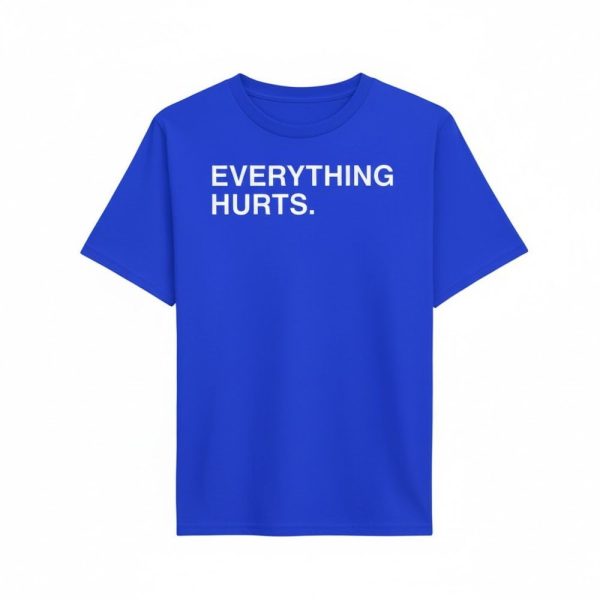 0 Justin Turner Cubs Everything Hurts Shirt 0 8