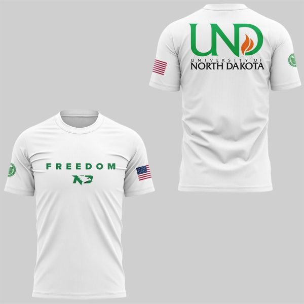 0 North Dakota x Freedom Charlie Kirk 2025 Shirt