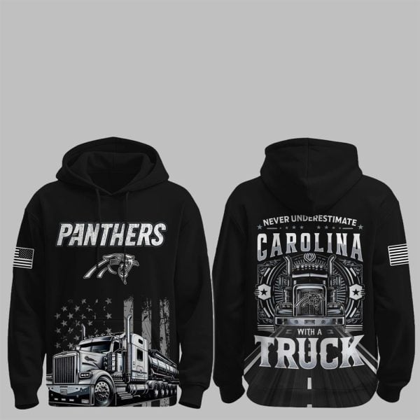 0 Panthers Truck Driver Appreciation Night Game 2025 Hoodie