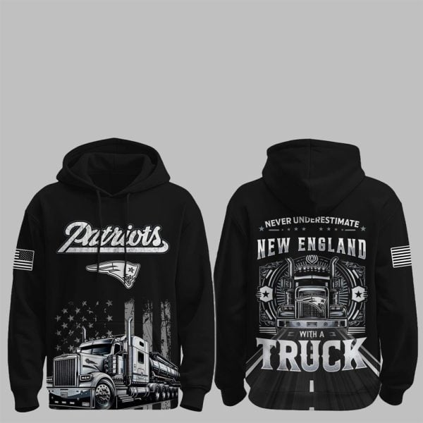 0 Patriots Truck Driver Appreciation Night Game 2025 Hoodie