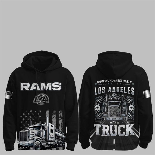 0 Rams Truck Driver Appreciation Night Game 2025 Hoodie