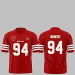 SF 49ers Bad Bunny Benito 2025 2026 Jersey