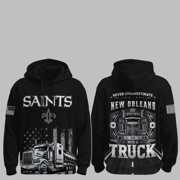 0 Saints Truck Driver Appreciation Night Game 2025 Hoodie