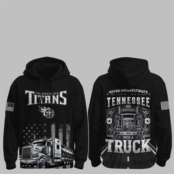 0 Titans Truck Driver Appreciation Night Game 2025 Hoodie