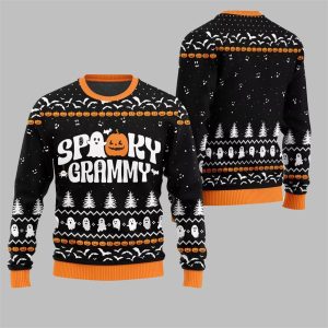 2025 Halloween Spooky Grammy Ugly Sweater