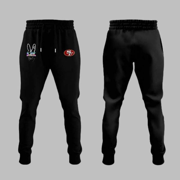 1 49ers Bad Bunny Halftime Show 2025 2026 Joggers