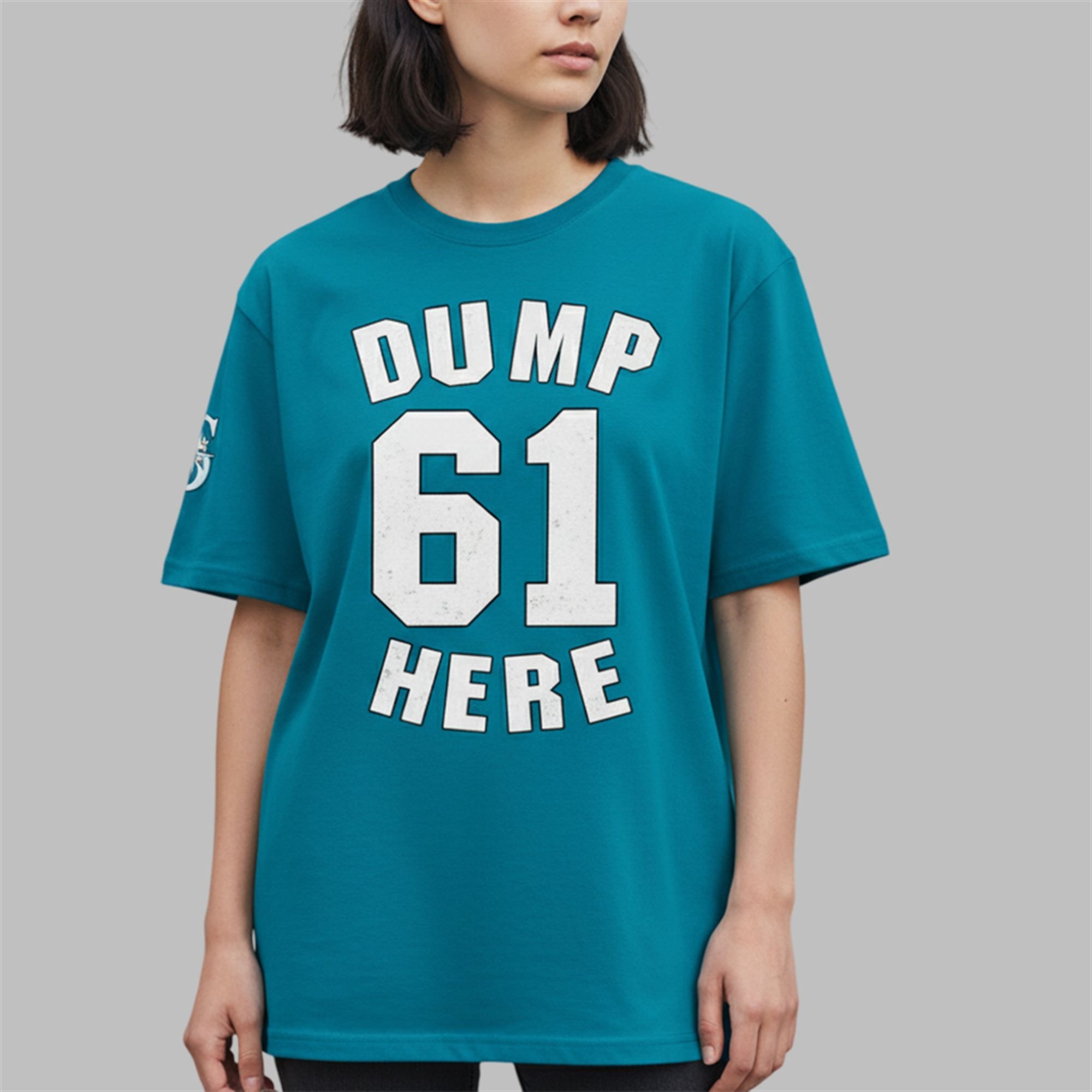 1 Cal Raleigh Mariners 61 Dump Here Shirt 1 Cal Raleigh Mariners 61 Dump Here Shirt
