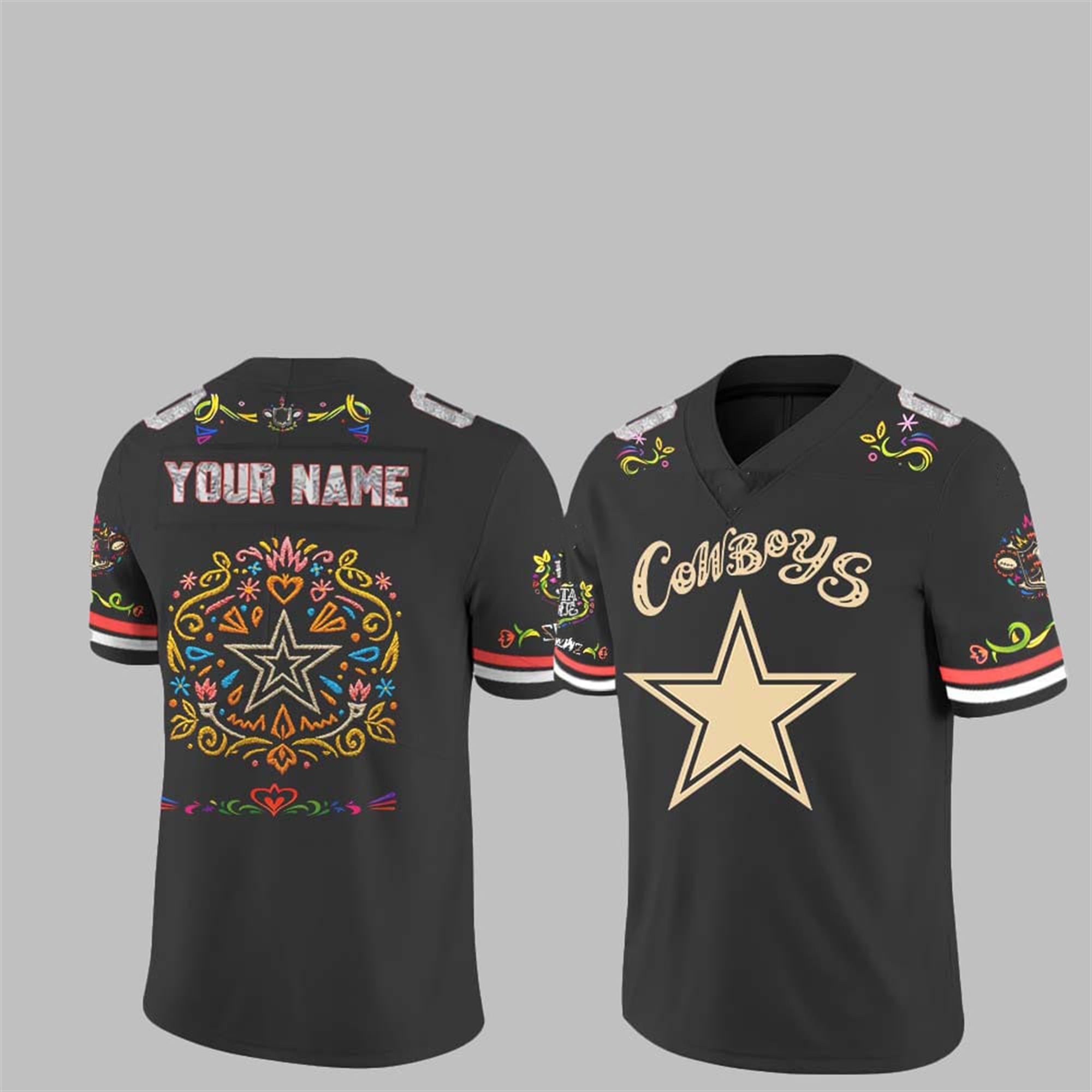 1 Cowboys Hasta la Muerte 2025 Jersey 1 Cowboys Hasta la Muerte 2025 Jersey