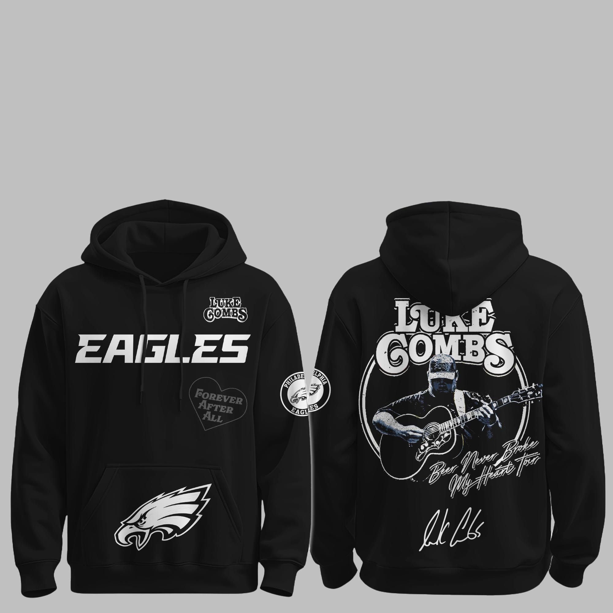 1 Eagles Luke Combs Beer Never Broke My Heart Tour 2025 Hoodie 1 Eagles Luke Combs Beer Never Broke My Heart Tour 2025 Hoodie