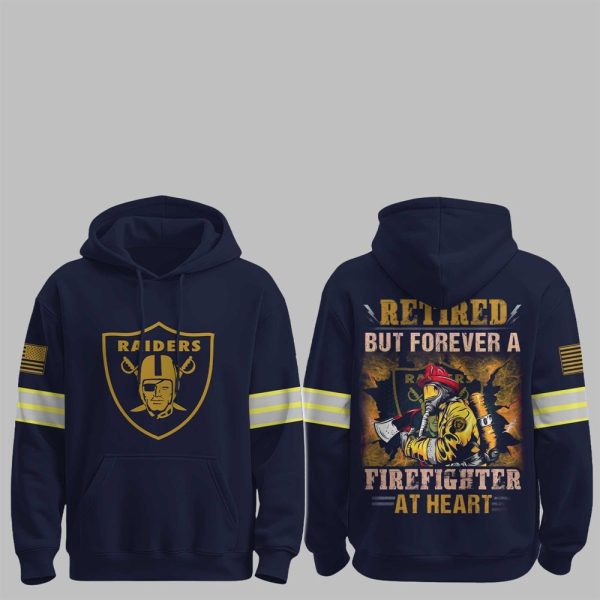 1 LV Raiders Firefighter Appreciation Night 2025 Hoodie