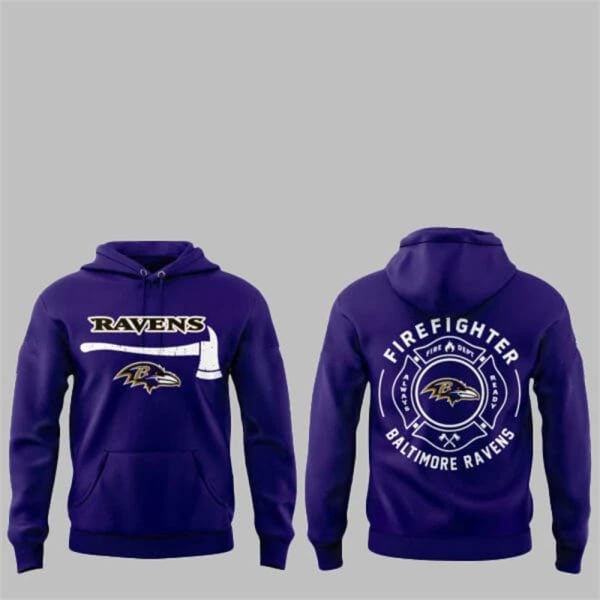 1 Ravens Firefighter Application Day 2025 Hoodie