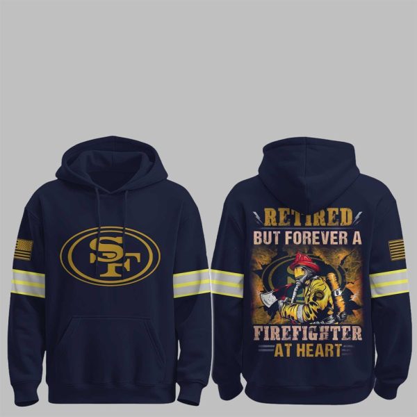 1 SF 49ers Firefighter Appreciation Night 2025 Hoodie