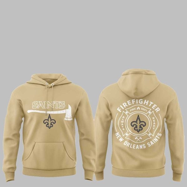 1 Saints Firefighter Application Day 2025 Hoodie