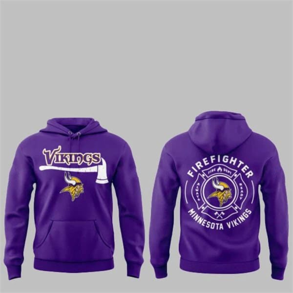 1 Vikings Firefighter Application Day 2025 Hoodie