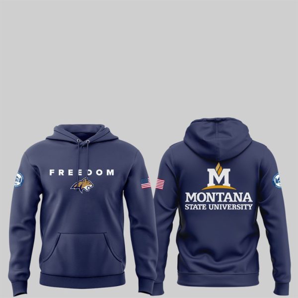 11 2025 Charlie Kirk Freedom x Montana State University Hoodie