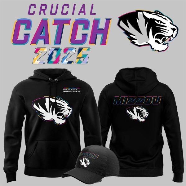 12 Mizzou Football 2025 Crucial Catch Hoodie