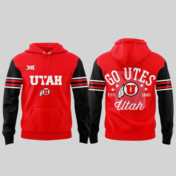 12 Utah Go Utes Utah 2025 hoodie