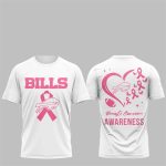 Bills 2025 October Breast Cancer Awareness Month Shirt
