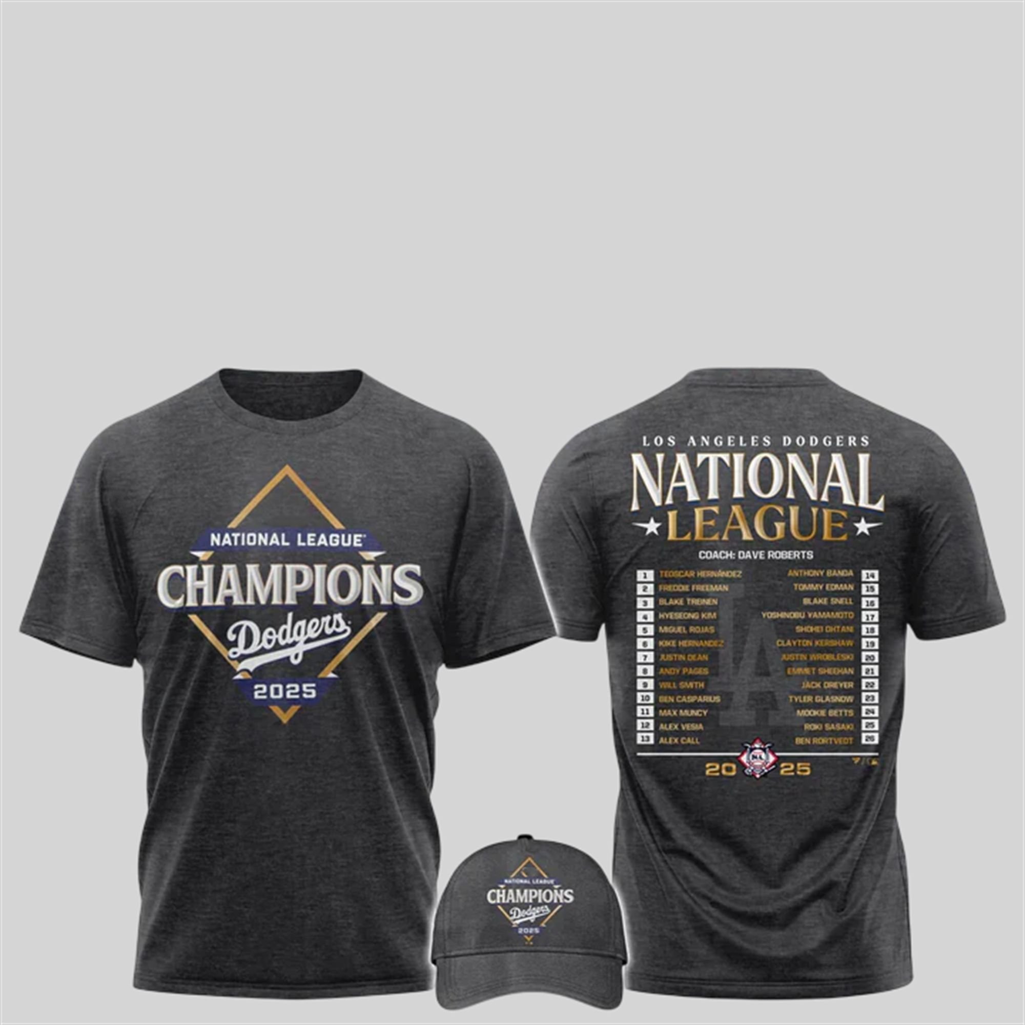 14 National League Chammpions Dodgers 2025 Shirt 14 National League Chammpions Dodgers 2025 Shirt