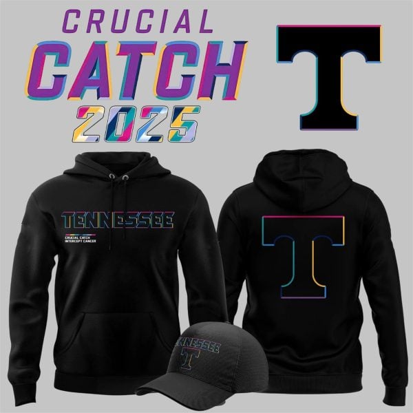 16 2025 Tennessee Football Crucial Catch Hoodie