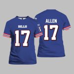 17 Allen Buffalo Football 2025 Shirt