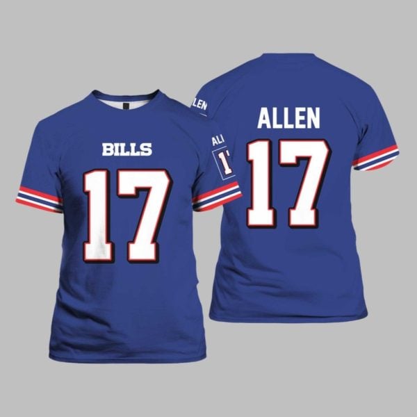17 Allen Buffalo Football 2025 Shirt 1 1