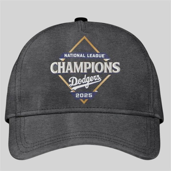 17 National League Chammpions Dodgers 2025 Hat