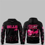 Bills Nobody Fights Alone Breast Cancer 2025 Hoodie