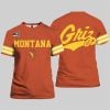 1995 Montana Grizzlies Throwbacks Uniform Shirt 1