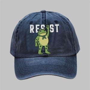 Resist Portland Frog Hat 2