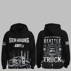 0 Seahawks Truck Driver Appreciation Night Game 2025 Hoodie