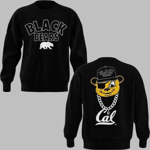2 2025 Black Bears Cal Football Sweatshirt