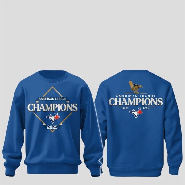 2 2025 Blue Jays American League Champions Sweatshirt